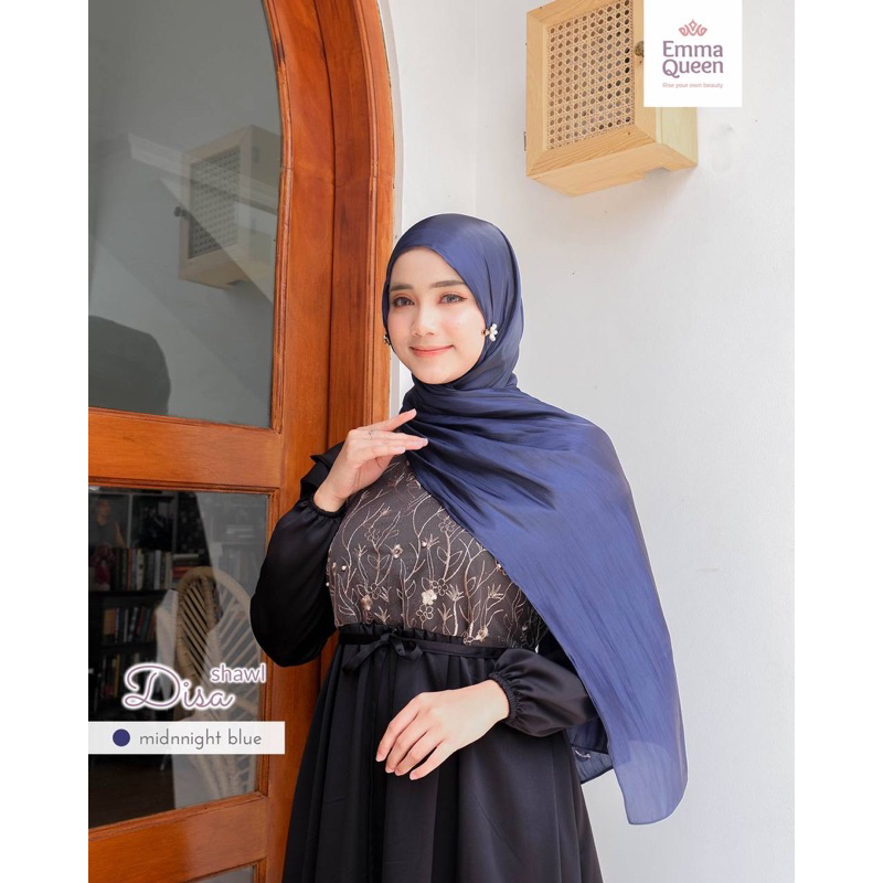 Emmaqueen Disa Shawl Pashmina Shimmer Original Emmaqueen