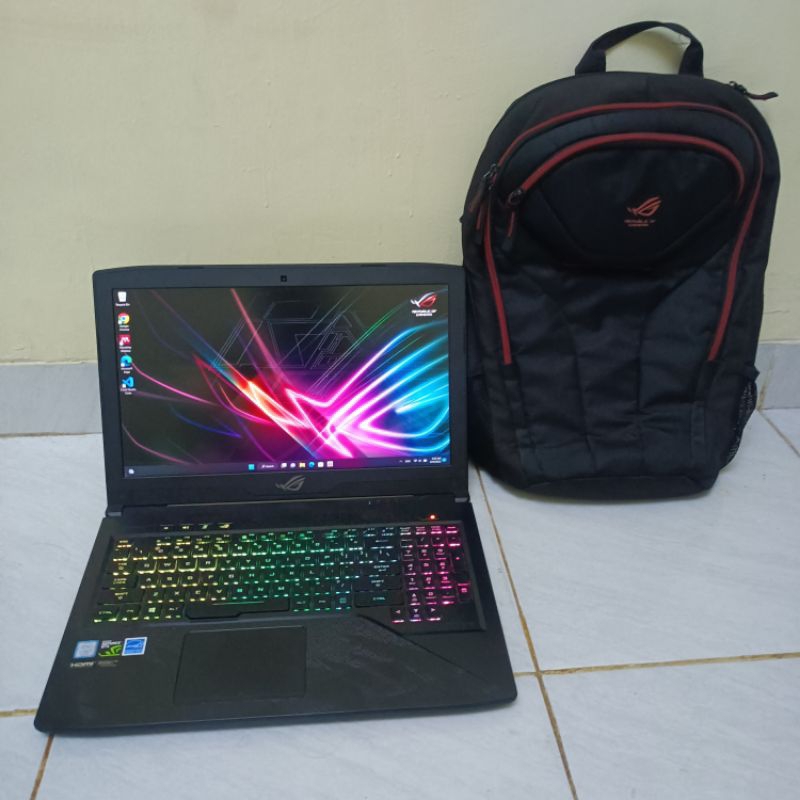 Asus Rog GL503GE Hero Edition 120hz Nvidia GTX 1050TI Intel core i7