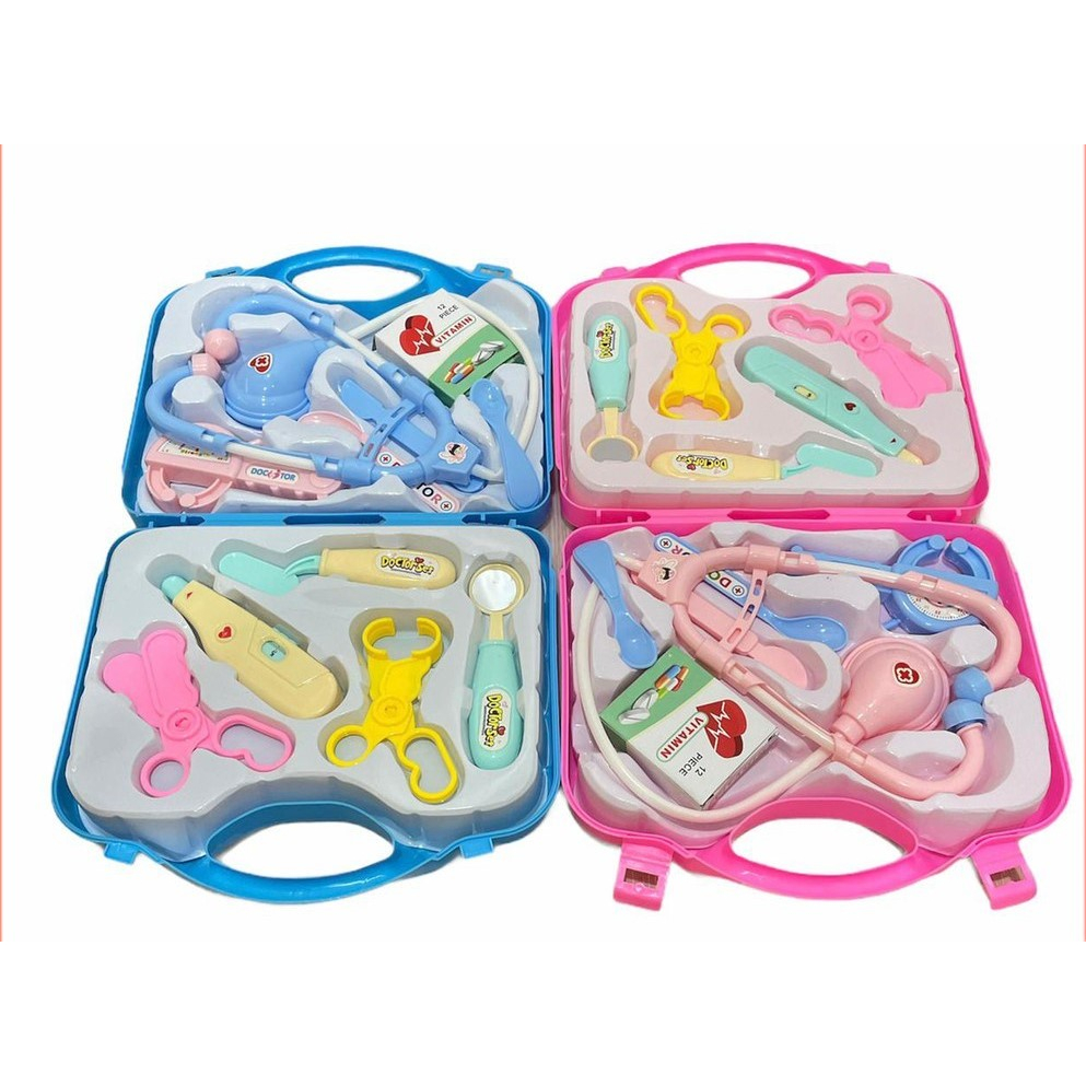 Mainan Dokter-Dokteran Set Perlengkapan Dokter - Mainan Pretend Play - Mainan Anak Dokter - Mainan P