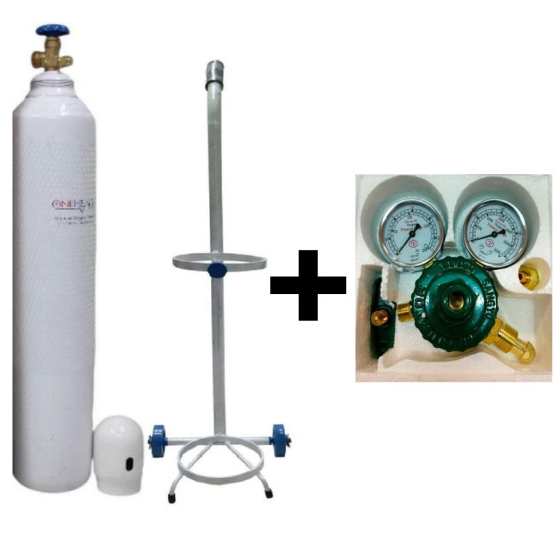 Tabung oksigen 2m3 1set + Regulator Ikan Yamato