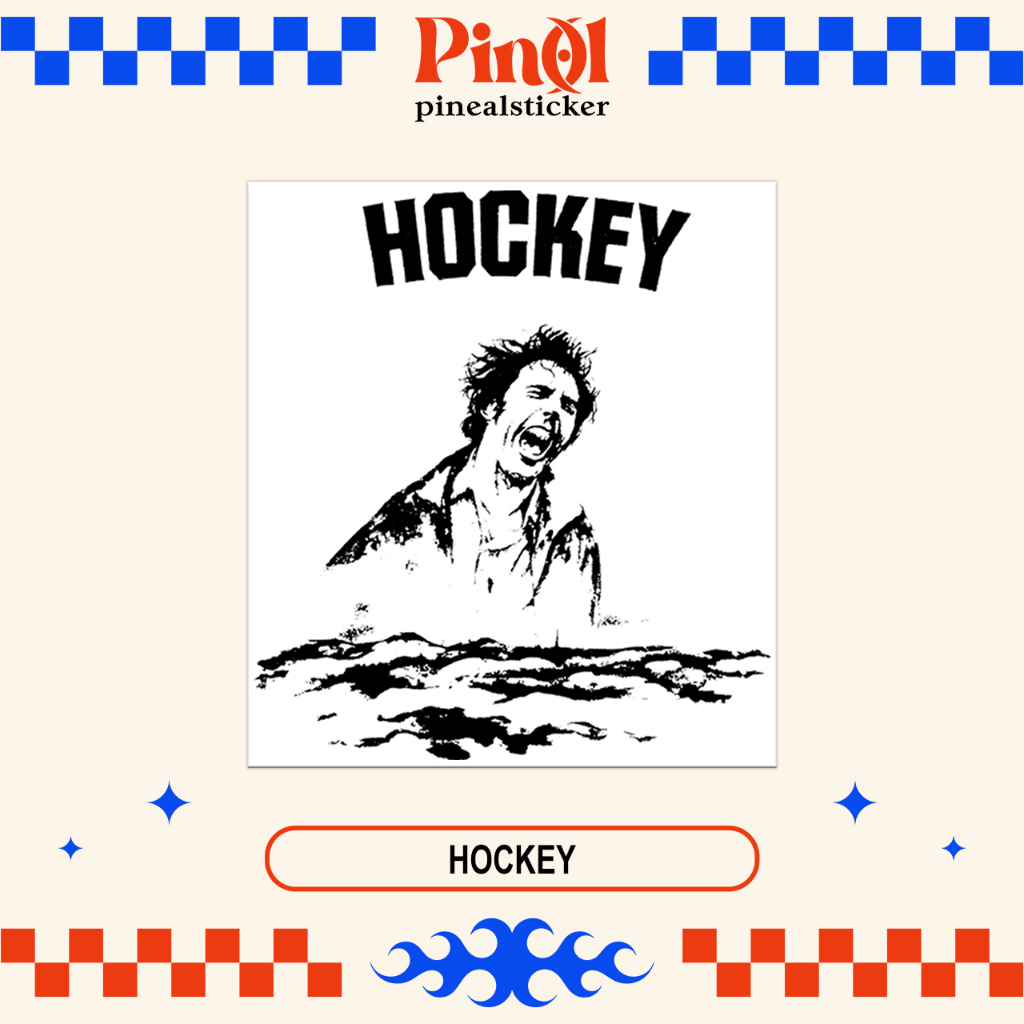 

Sticker/Stiker Skate "HOCKEY 3" Bootleg