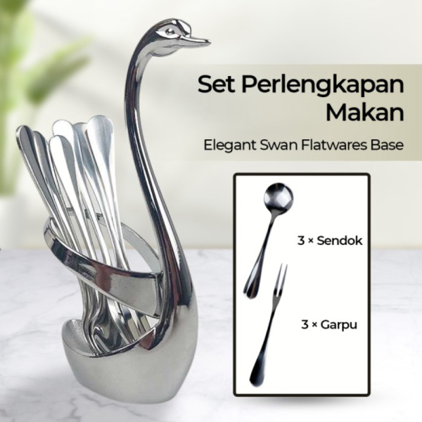 

Jual Tempat Sendok Garpu Model Angsa Stainless Steel Berkualitas