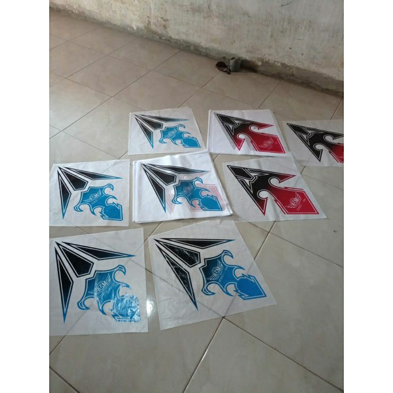 kertas sablon layangan Sukhoi KSM, Dapat 500pcs