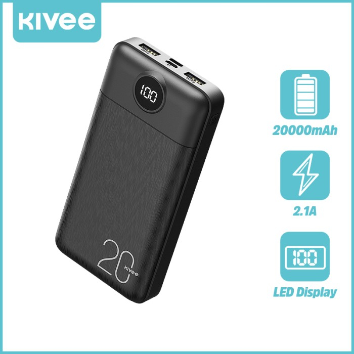 POWERBANK 20000mah KIVEE PT126P MAX