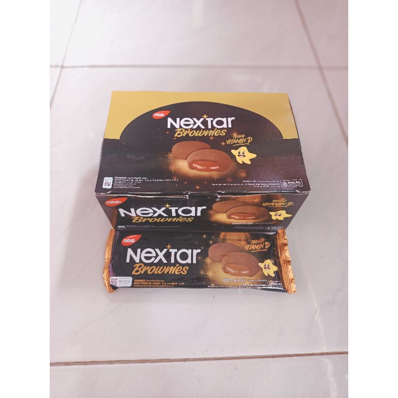 

Nextar Nanas Brownies Strawberry Blueberry 1 Box Isi 10 pcs X 40gr