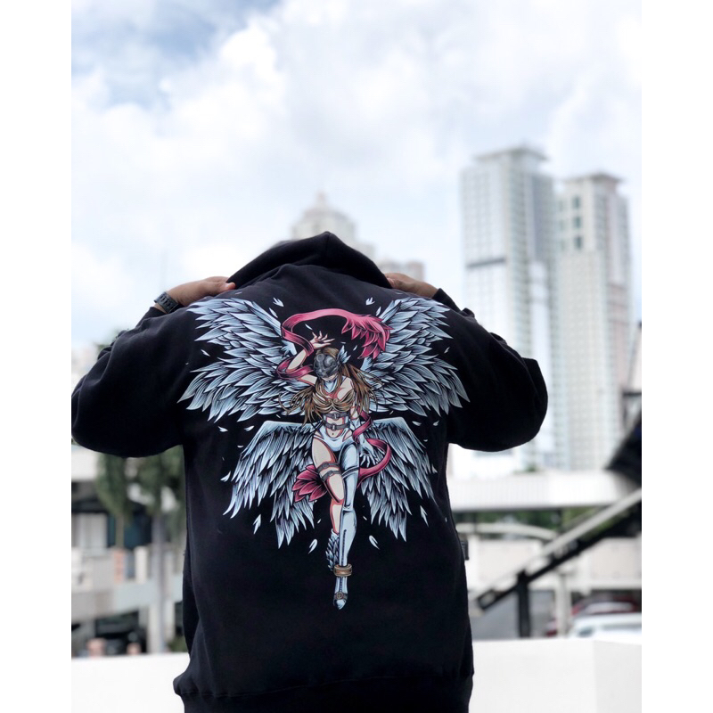 hoodie digimon - angewomon gs.apparel