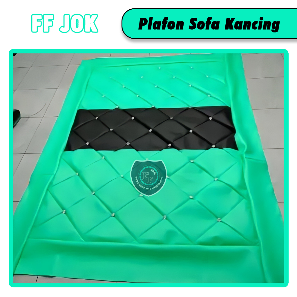 Plafon Sofa Truk Canter HD Motif Wajik