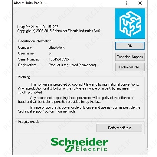 Unity Pro XL V11 Software PLC Schneider