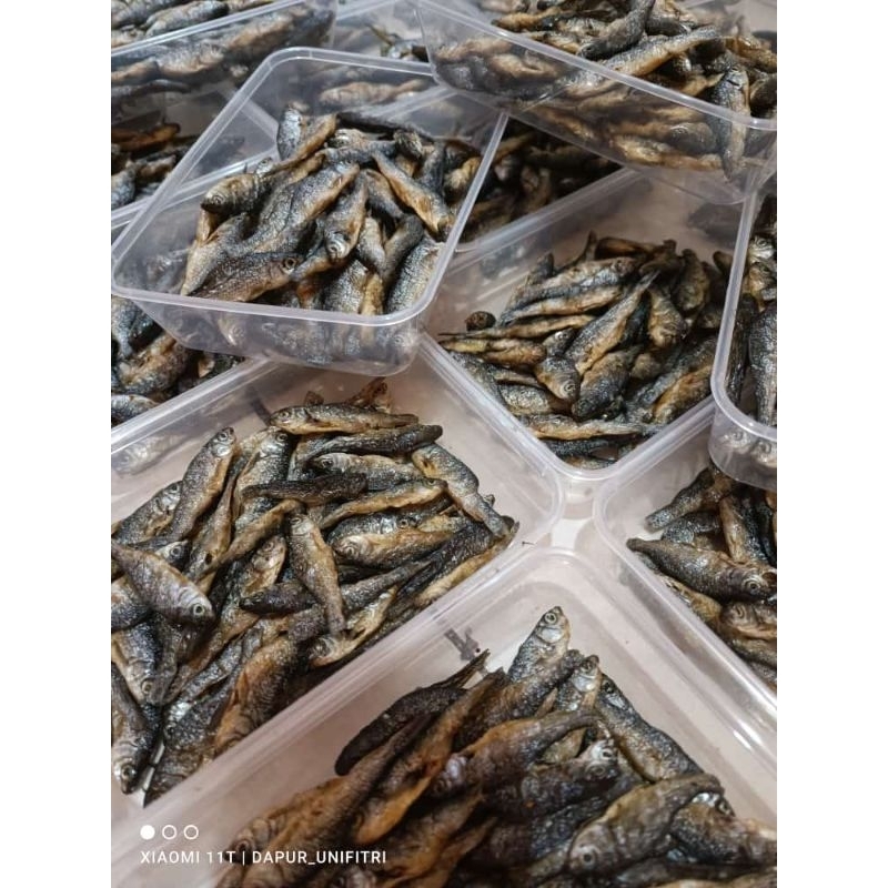 

ikan bilis goreng cabe ijo 250 gram