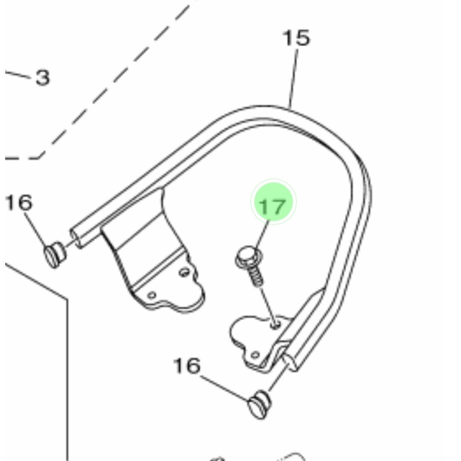 BAUT BEHEL BEGEL JOK BELAKANG VEGA ZR VEGA RR ORIGINAL ASLI YAMAHA