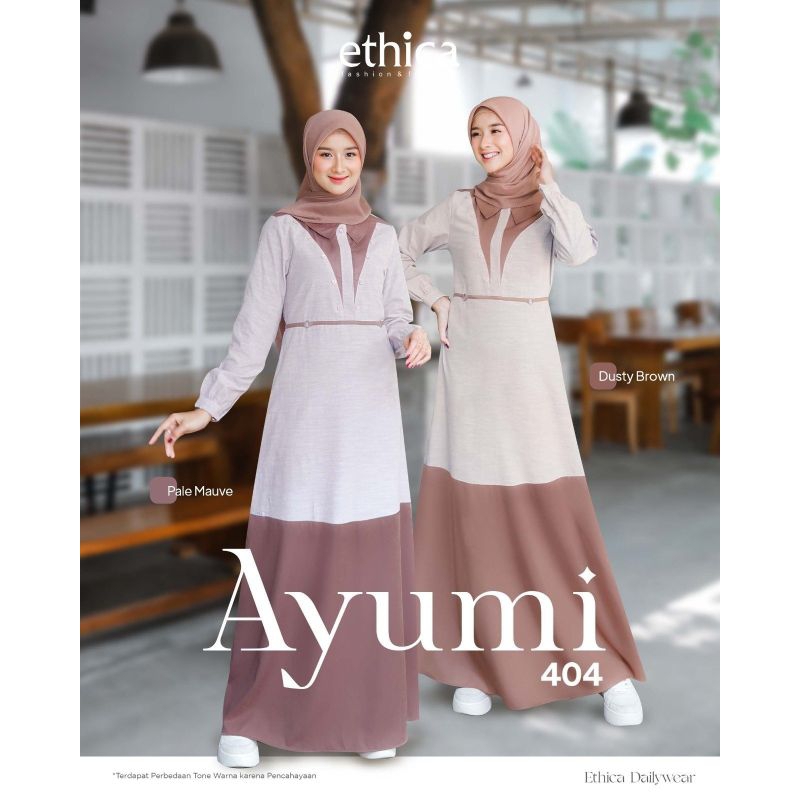 ETHICA AYUMI 404 gamis ethica busui friendly