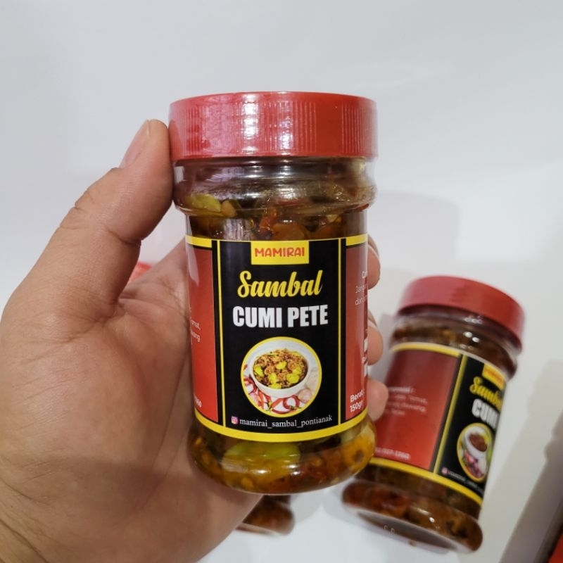 

Sambal Cumi Pete Mamirai Pontianak 150 gr