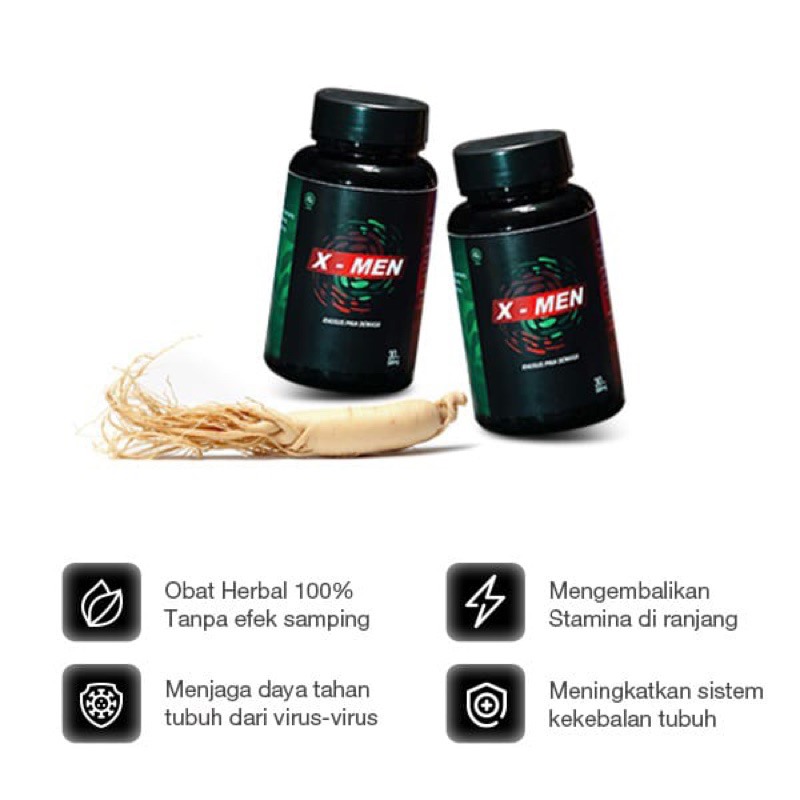 X men suplemen penambah stamima