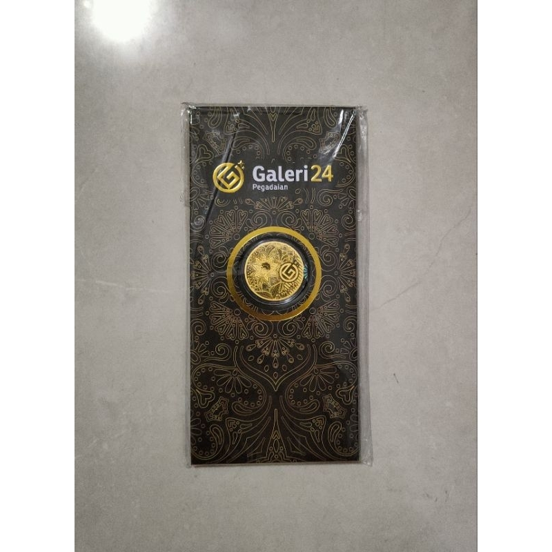 Logam Mulia Galeri 24 Pegadaian 0.2 Gram Kadar 999.9