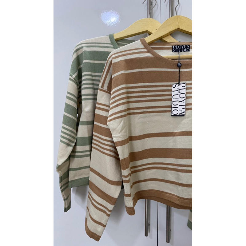 ONE SET PLOYPA STUDIO BKK | KNIT SET BKK | one set wanita | baju set perempuan | baju BKK ready