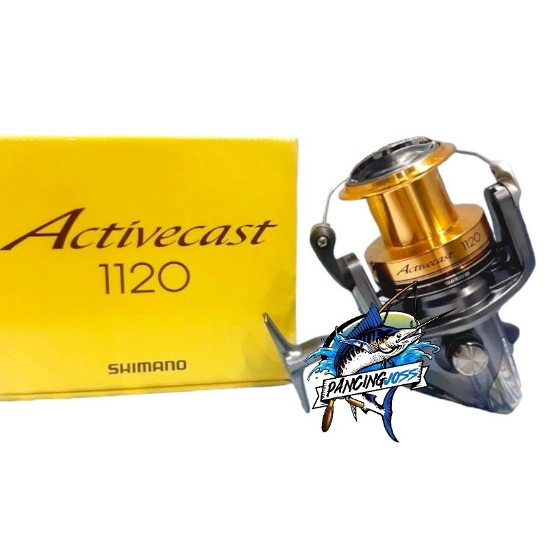 REEL SHIMANO ACTIVECAST 1120 GARANSI | REEL SPINNING | REEL PANCING | ALAT PANCING |GULUNGAN PANCING