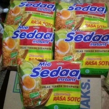 

mie sedaap soto isi 5pcs/ paket hemat