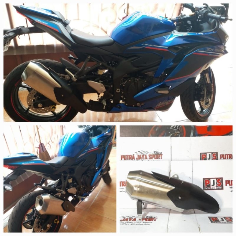 knalpot slip on zx25r New 2023 standar racing zx25r
