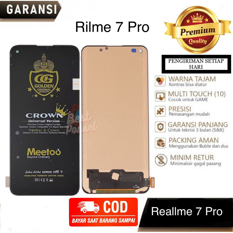 Lcd Touchscreen Realme 7 pro / 8 Pro ORIGINAL CROWN