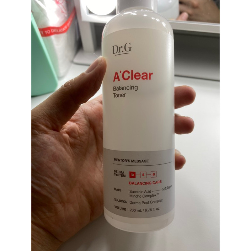 preloved Dr G A Clear Balancing Care Toner Moisturizer