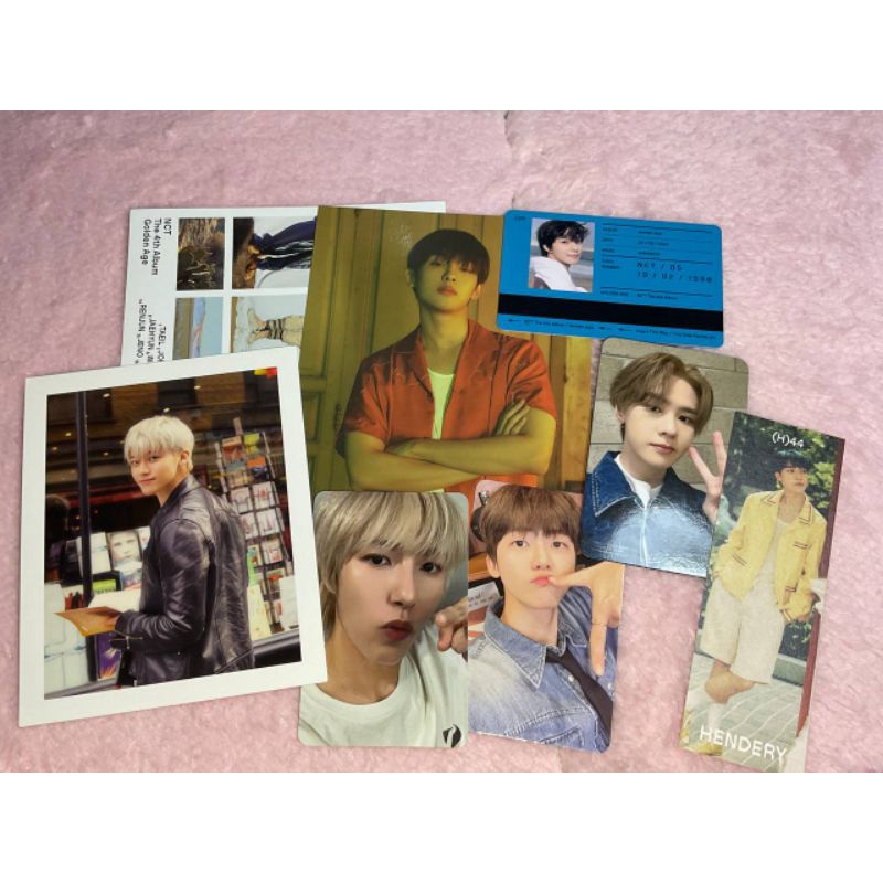 [READY] GOLDEN AGE POSTCARD PHOTOCARD STICKER YEARBOOK JAEMIN KUN RENJUN WINWIN HENDERY JUNGWOO