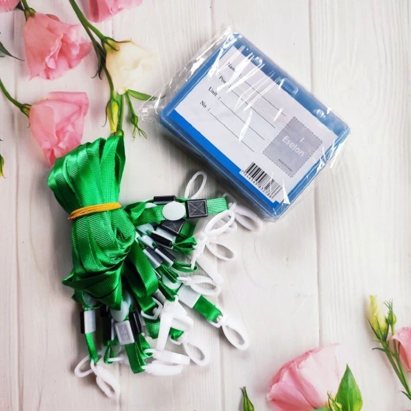 

(ECER) TALI UJIAN TALI NAME BADGE PLASTIK KALUNG UJIAN MURAH