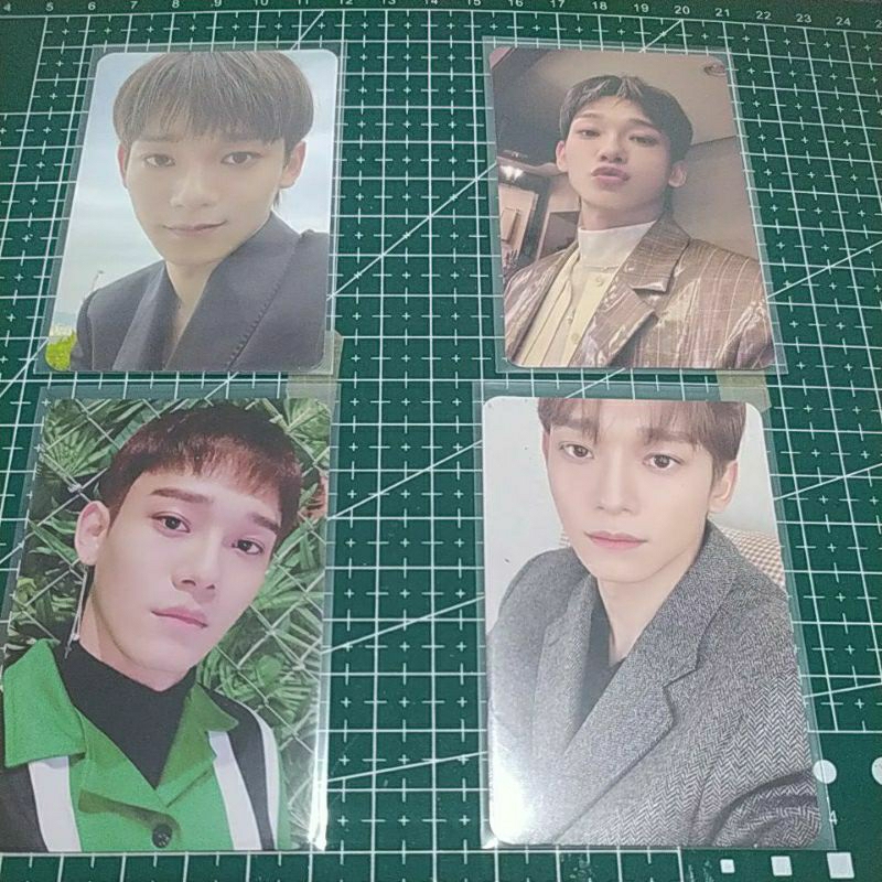 EXO Chen photocard exist cream soda trading card last scene blooming days trading card