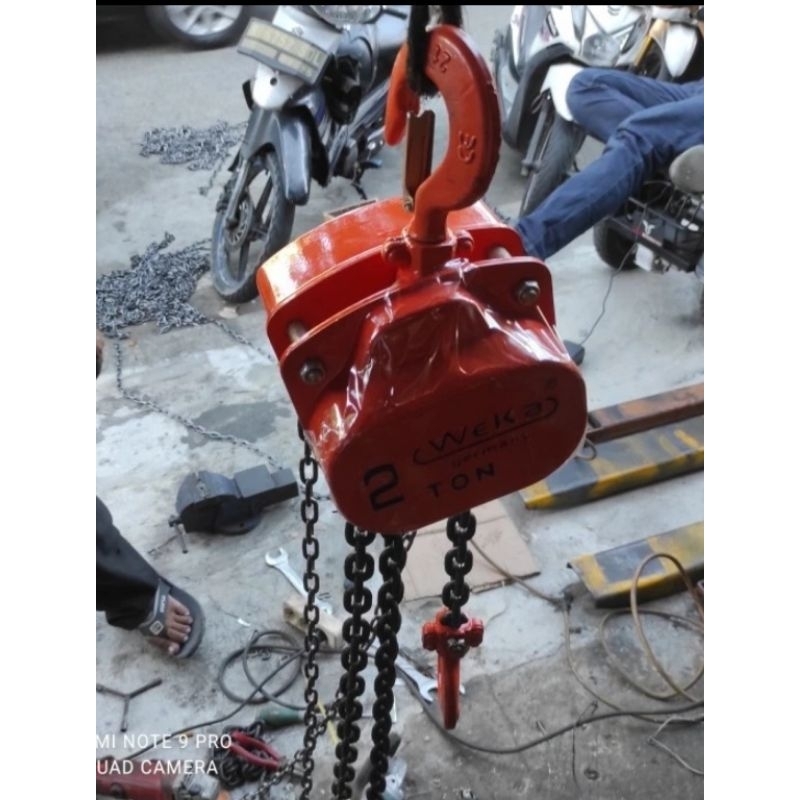Chain block Takel 3 ton x 15 meter weka germany