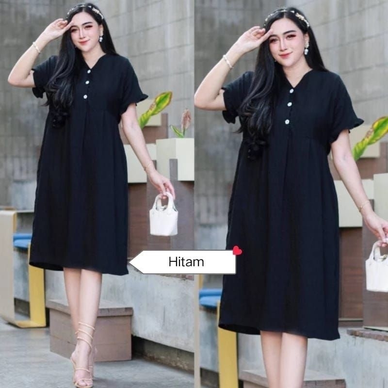HANA DRESS CRINKLE PREMIUM