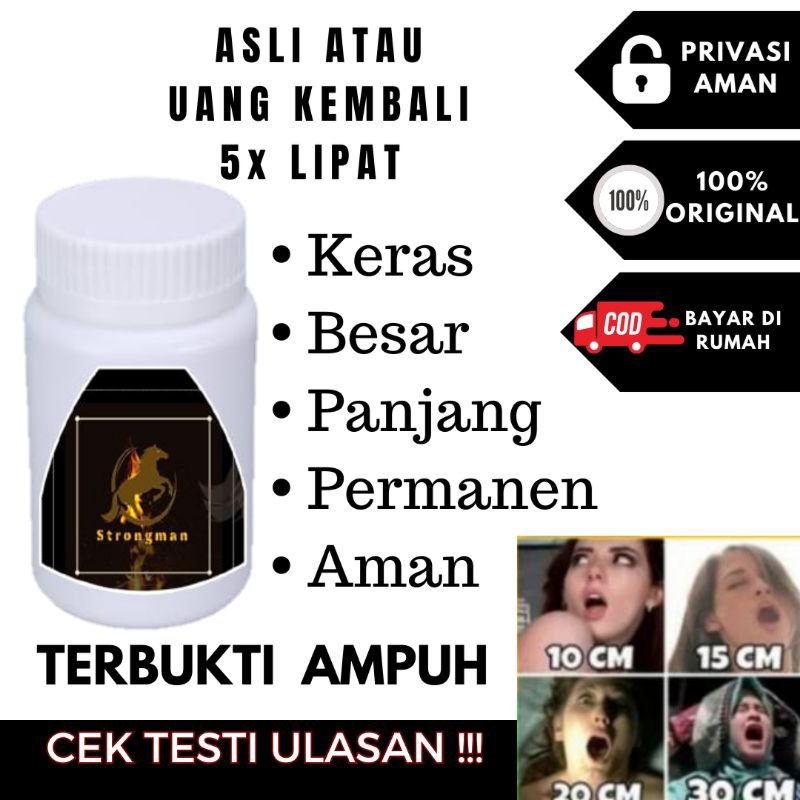 Strongman / Untuk Pria Kurang Gairah Nature Herbal