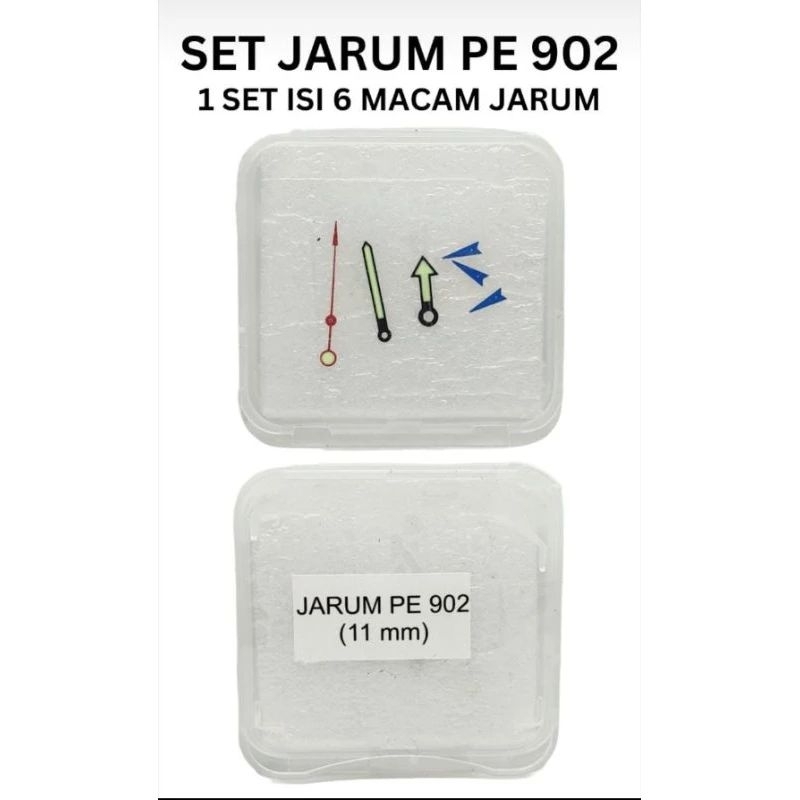 Satu set Jarum Untuk Mesin jam tangan Crono PE902/PE903