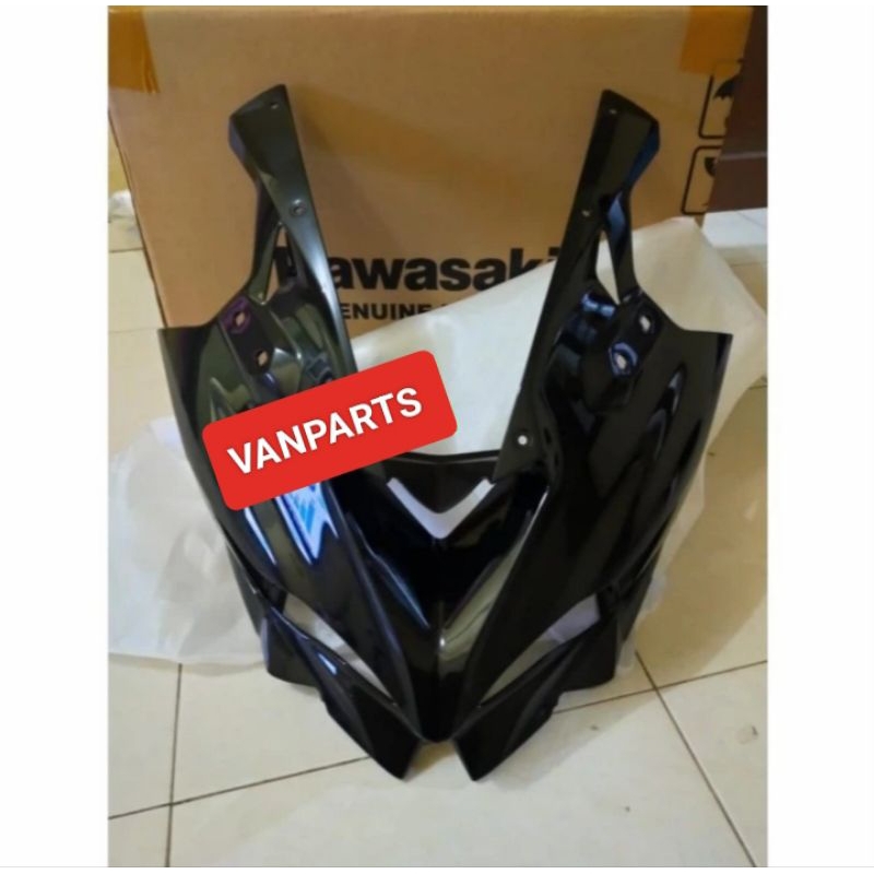 BATOK LAMPU DEPAN KAWASAKI ZX25 ZX25R ZX25 R HITAM POLOS ORIGINAL KAWASAKI
