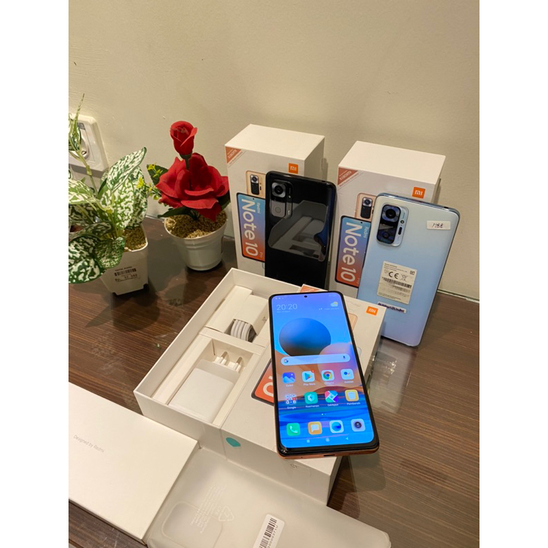 Hp Handphone Xiaomi Note 10Pro 6/64GB Second Fullset Original Bekas Murah Bergaransi