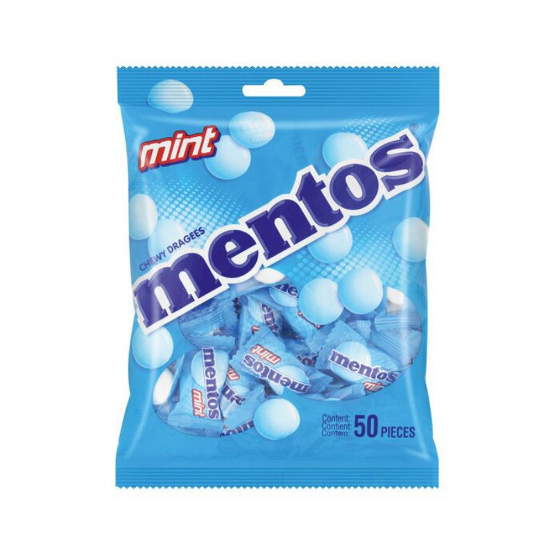 

Mentos Mint Permen Isi 50 btr