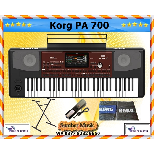 Korg Pa 700/Pa700/Pa-700 Garansi resmi 1th