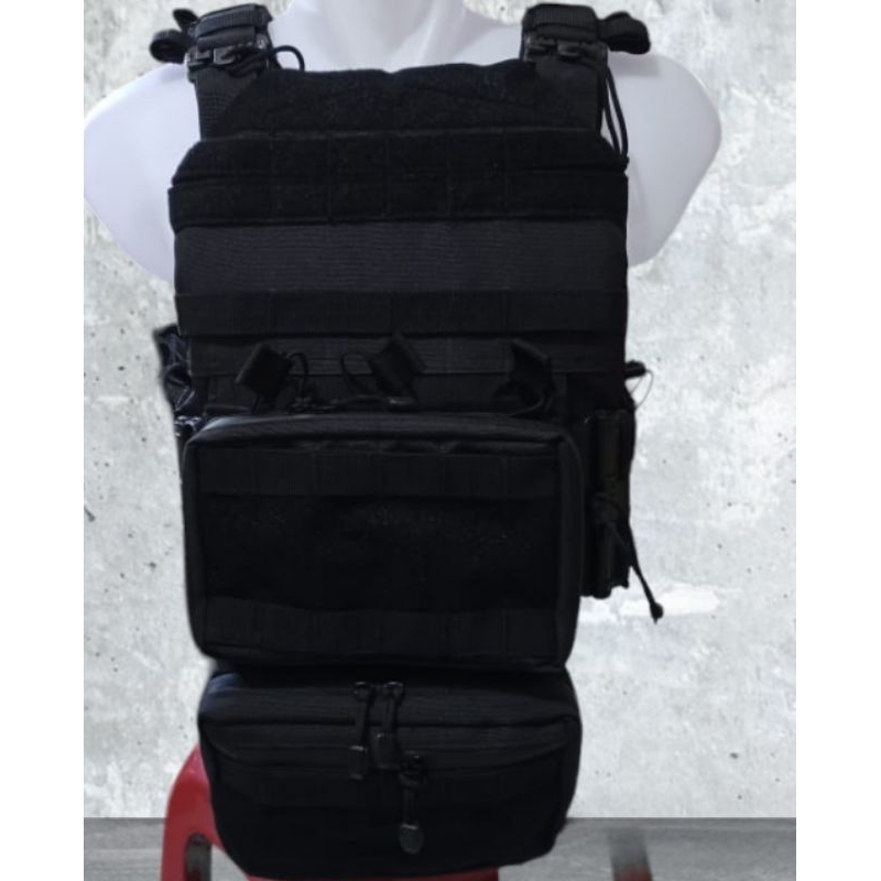 body vest tactical brimob ,rompi polisi ,rompi tni