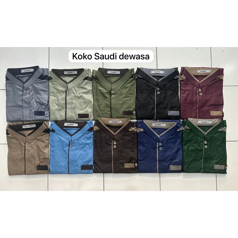 baju koko allebas saudi xxl