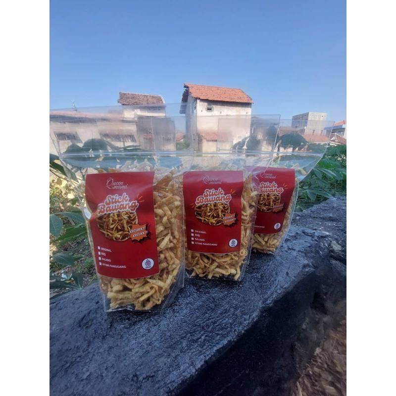 

stick bawang homemade