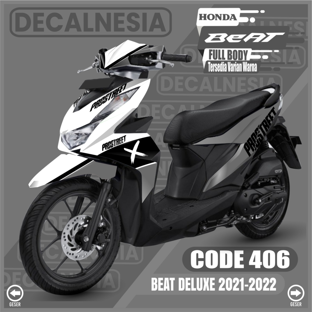 Decalnesia Decal Beat Deluxe 2021 2022 2023 Full Body CBS ISS Stiker Street New Motor Honda Variasi 