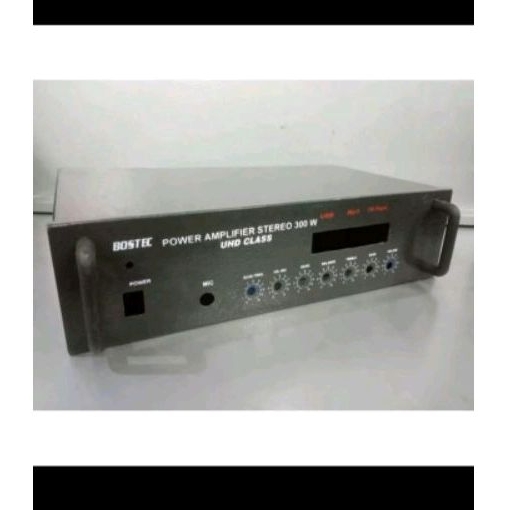 BOX POWER / BOX AMPLIFIER STEREO 300 WATT UHD CLASS. BOX BOSTEC 304