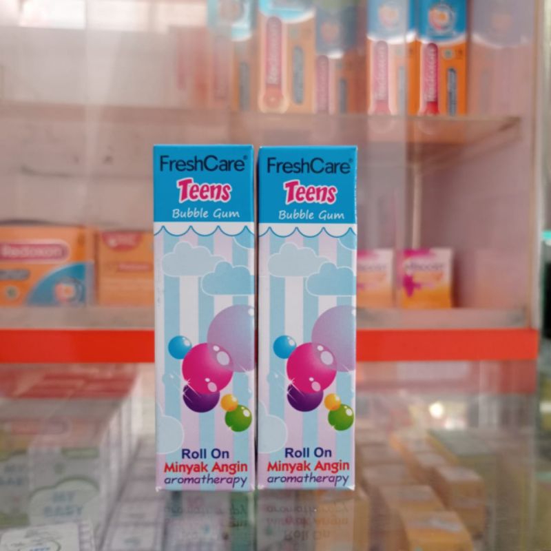 FRESHCARE TEENS BUBBLE GUM ROLL ON 10 ML