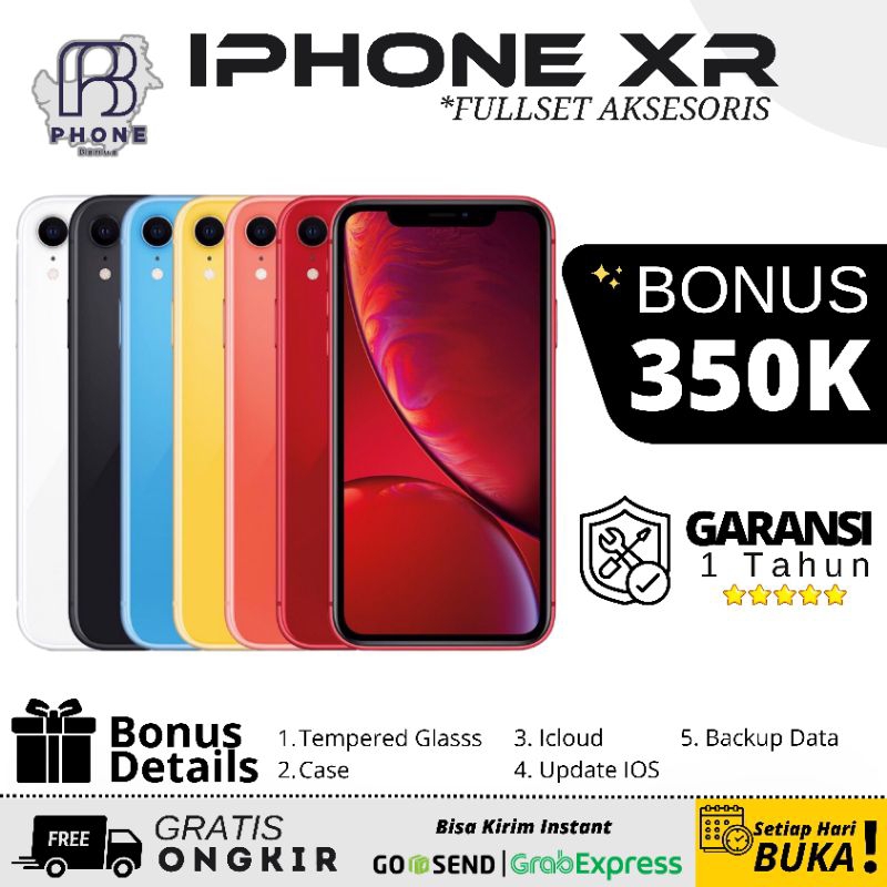 Iphone Xr 64gb & 128gb Resmi Beacukai