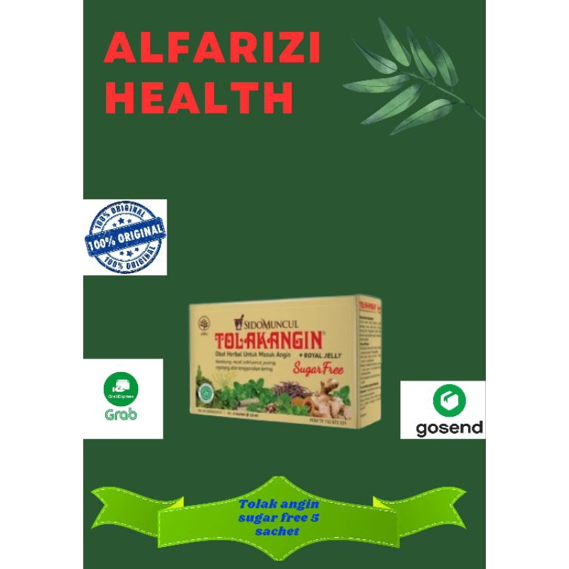 

tolak angin sugar free 5 sachet
