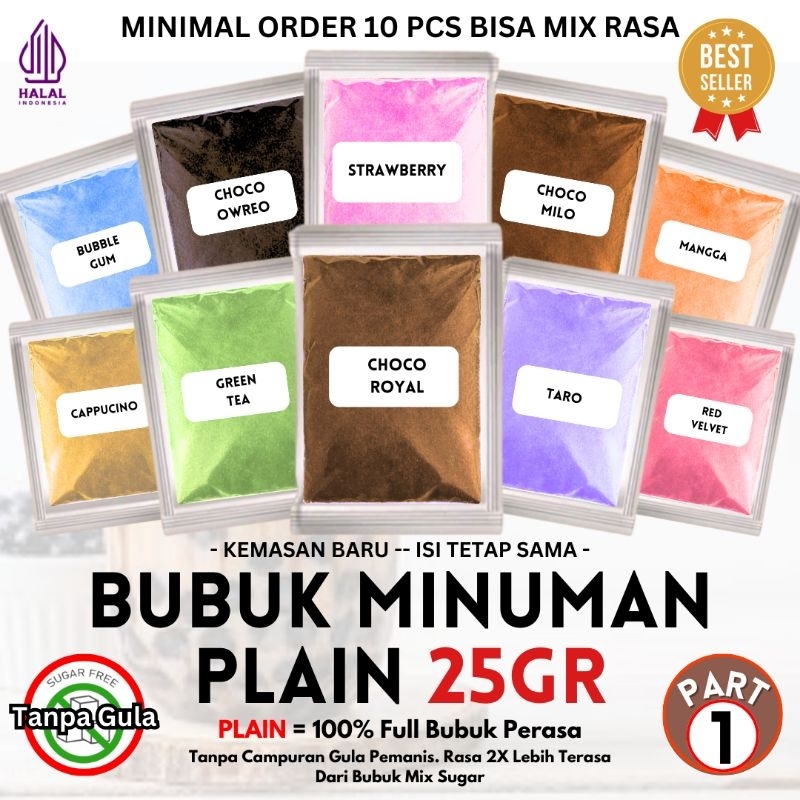 

BUBUK MINUMAN RASA 25GR