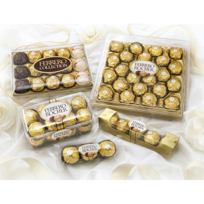 Ferrero Rocher isi 3, 5, 16, 24 / Coklat Premium / Coklat Valentine / Coklat Ferrero Rocher / Coklat