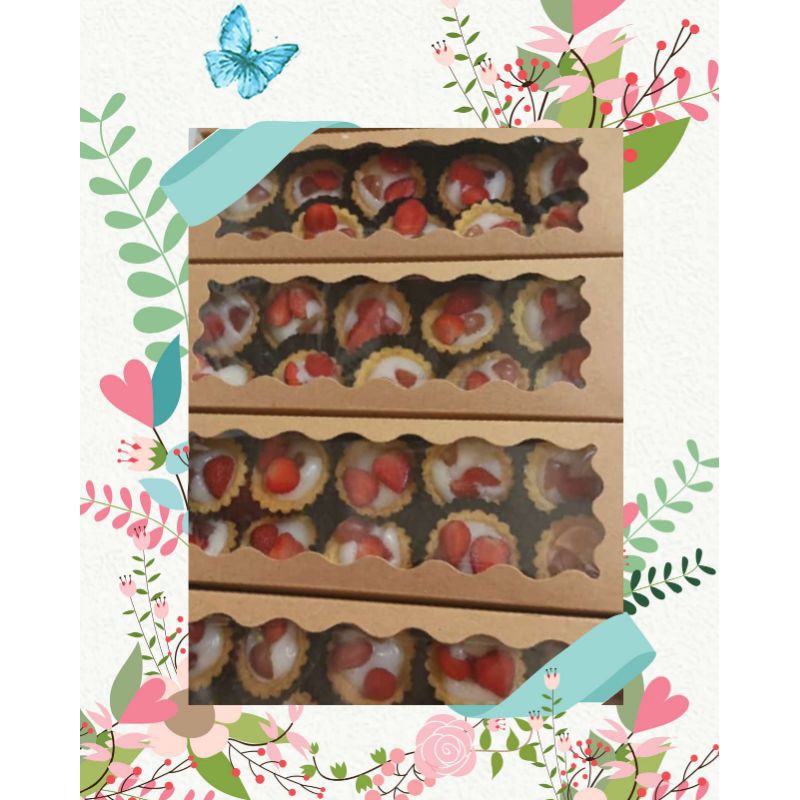 

1 pack Mini Pie toping buah isi 10 pcs