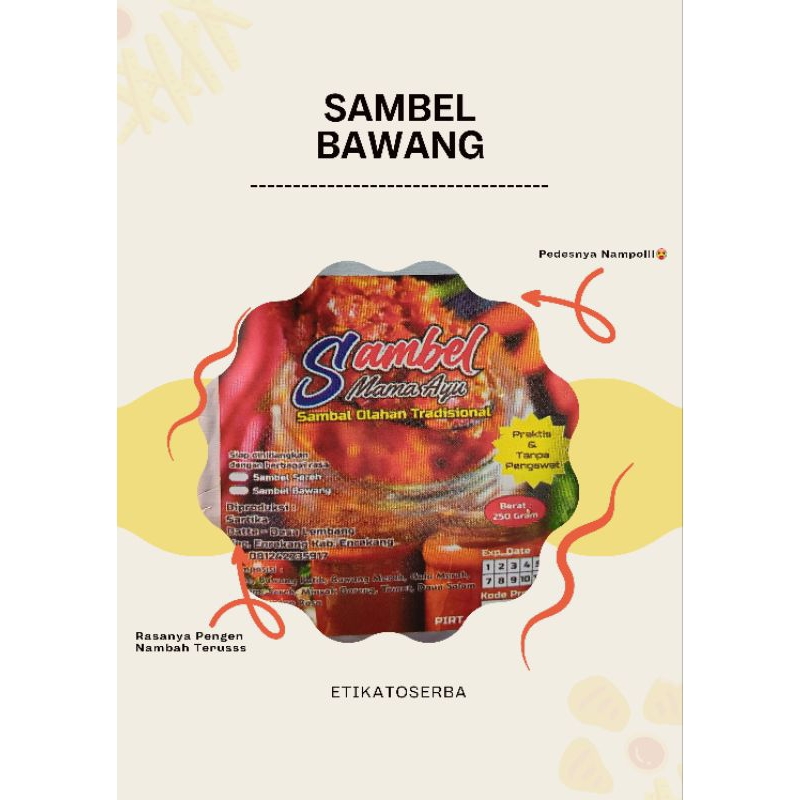 

Sambel Bawang