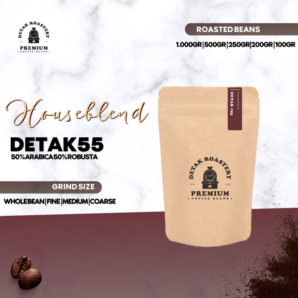 

Detak55 House Blend Kopi Espresso Based