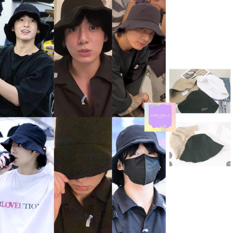 (PO) OFFICIAL SALE KOLEAT Overfit Bucket Hat worn by BTS Jungkook JK