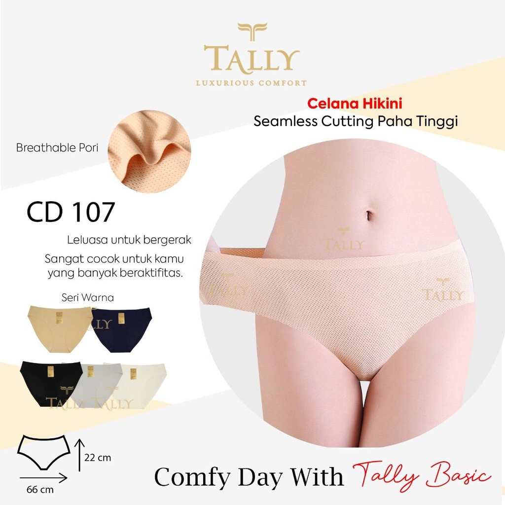 CD SEAMLESS 107 TALLY - CD TALLY SEAMLESS107 - TALLY CD SEAMLESS 107 I FREE SIZE I FIT XXL | SEAMLES